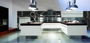 Quality Black Calacata Artificial Quartz Kitchen Countertop With Coherent Pattern Engineering Quartz for sale