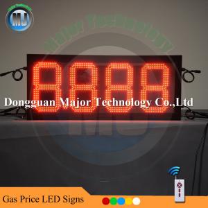 Quality Double Side Remote 10 Inch LCD Remote Control LED Diesel Price Sign for Gas Station for sale