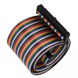 Quality Snap Outside Electronic Ribbon Cable , Male - Female Connector 2mm Ribbon Cable for sale