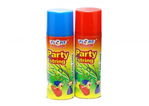 Quality Fluorescent Party Fun Silly String 250ml Eco Friendly No Pollution for sale