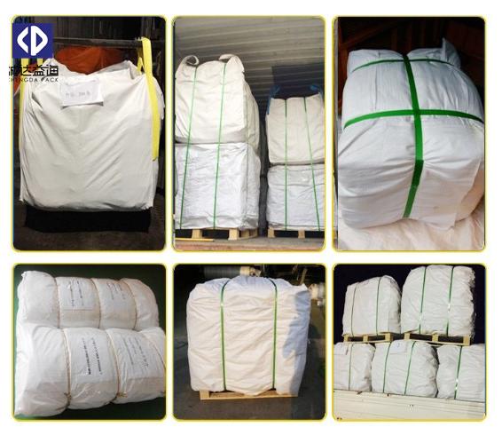 Anti Static Big Delivery Bags 500 Kg Big Bag Sack With Reinforcement White Color