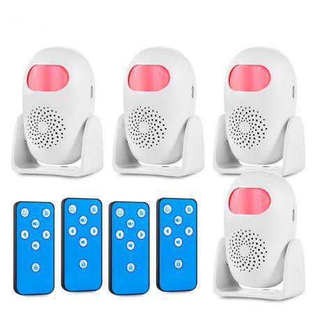 Quality Wireless PIR Infrared Motion Detector 100dB Loud 11 Languages Home Welcome System Smart Anti-Theft Burglar Alarm Sensor for sale