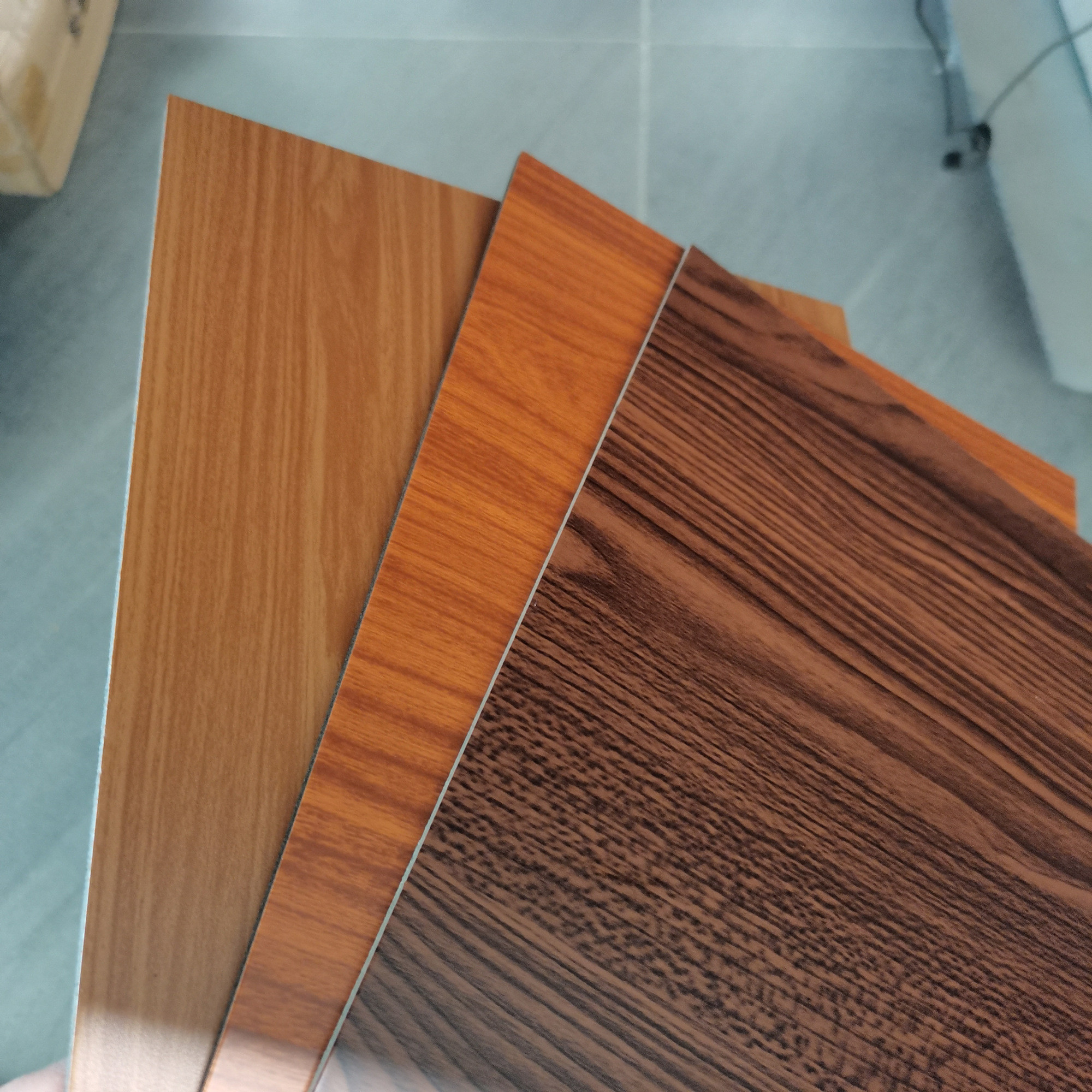 Quality PVDF Wooden Aluminum Composite Panel 1220mm For Construction Materials for sale