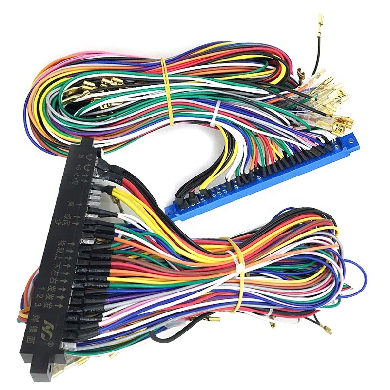 Quality Male To Female Tail Light Wiring Harness , 30AWG - 10AWG Car Wiring Harness for sale