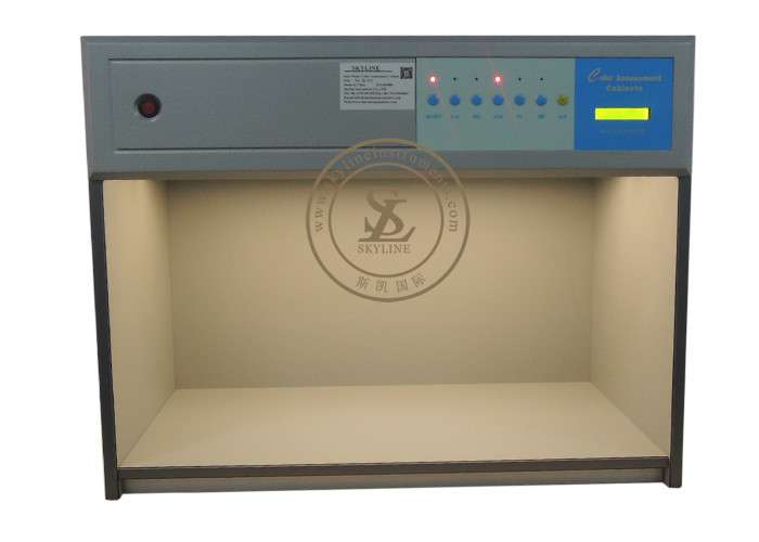 Quality Textile Testing Equipment 5 Light Source Color Assessment Cabinet For Textile / Paper Printing Industries for sale