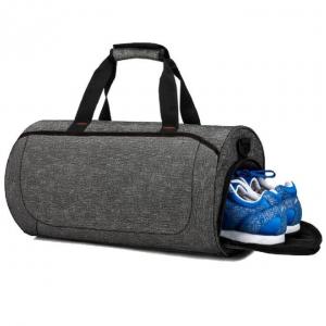 Quality Unisex Nylon Athletic Duffle Bag OEM With Shoe Compartment for sale