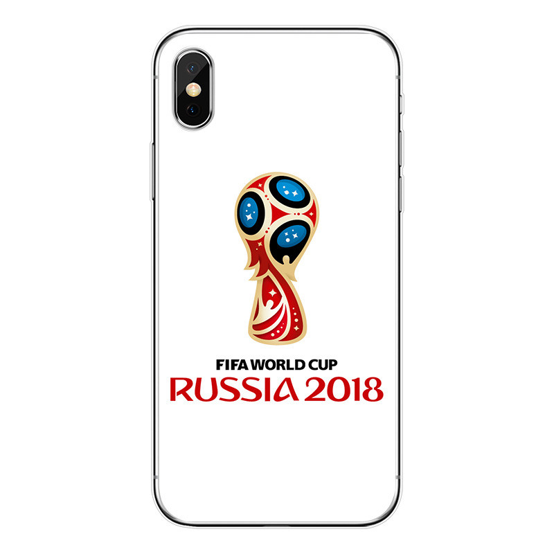 Quality World Cup theme phone case for iphone 7 / 8 /X tpu printing cell phone phone shell for sale