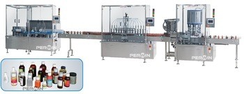 Quality 30ml Syrup Filling Machine Capping And Labeling Production Line for sale