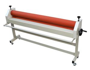Quality 1.6m Hot Cold Laminating Machine , wide format Manual Cold Laminator for sale