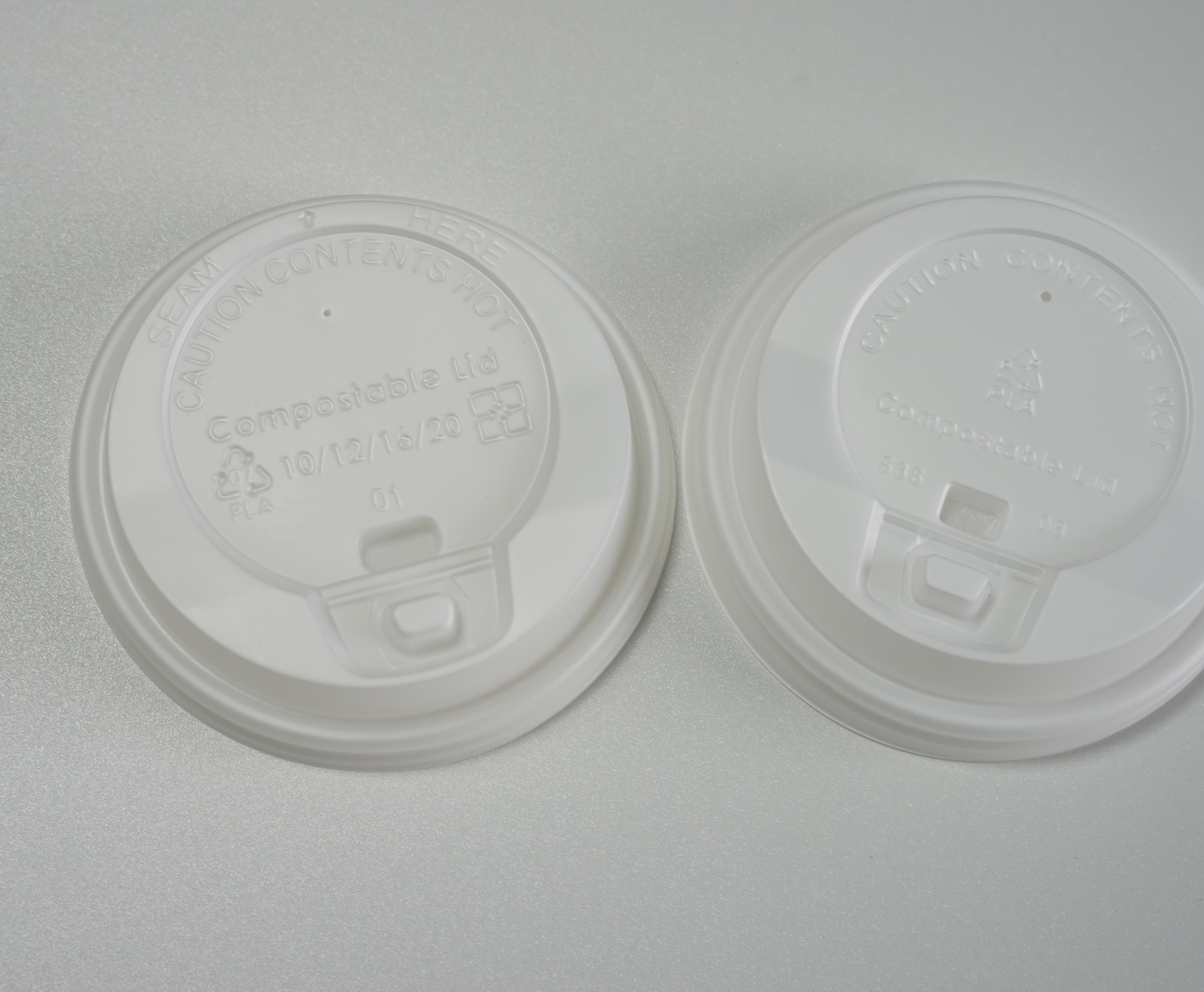 Quality White Flat Hot Cup Lid for sale