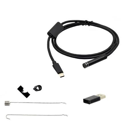 Quality Cxfhgy USB Snake Inspection Camera IP67 Waterproof USB C Endoscope Borescope Type-C Scope Camera for Samsung Galaxy S9/S for sale