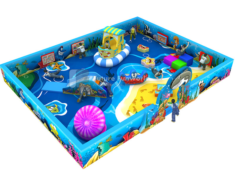 Quality Toddler Zone Undersea Theme--Kids Indoor Playground Equipment--FF-TD- Undersea 01 for sale