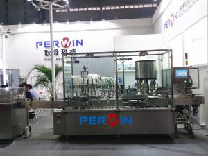 Quality 30BPM 10ml Vial Rotary Filling Capping Machine With Peristaltic Pump for sale