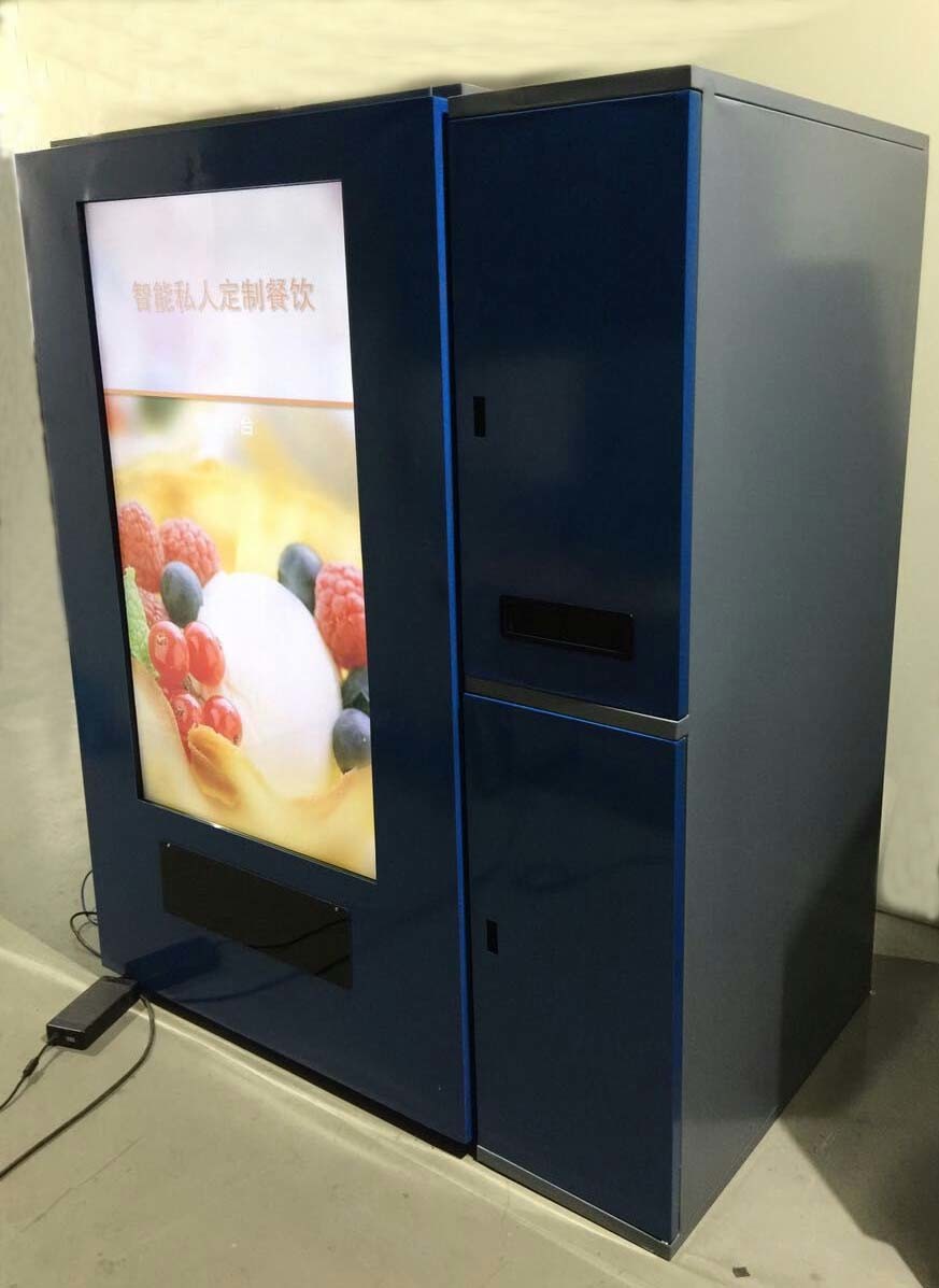Quality Solution Of Smart Vending Machine 55 Inch Touch Screen In  Interactive GUI & Control Software Various Payment Option for sale