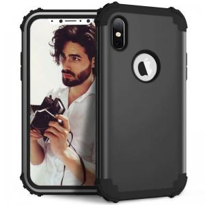 Quality 2018 New Air Cushion deisgn PC TPU Hybrid 3 in 1 Shockproof Armor phone case for iphone X for sale