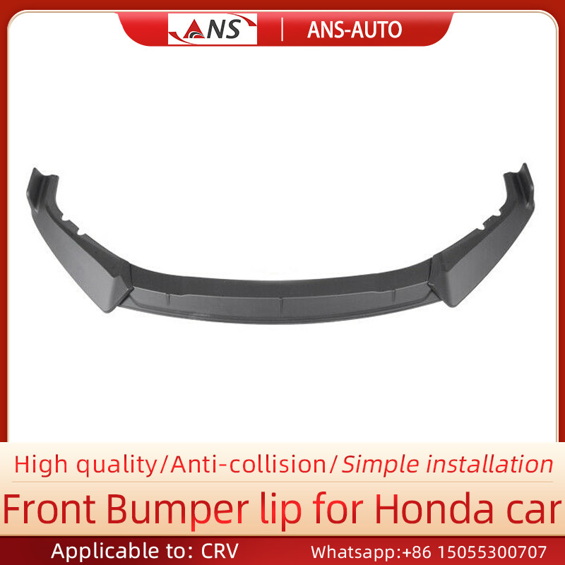 Quality ABS Plastic No Deform Honda Crv Front Bumper Lip Stain Proof for sale
