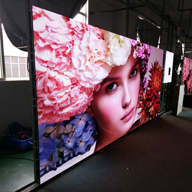 Quality P3.91 P4.81 Indoor Rental LED Screen 1200cd CE RoHS Certificate for sale
