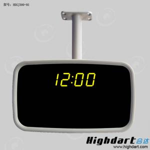 Quality LED bus and coach inside digital mirror item#HDSJ300-05  digital clock rearview mirror for sale