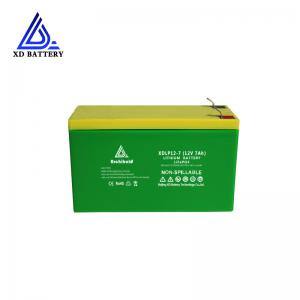 Quality Deep Cycle Lithium Ion RV Battery 12v 7ah Lifepo4 For Electric Boat 9000 Cycle Life for sale