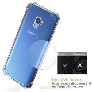 Quality Air Cushion Transparent Shockproof TPU Crystal Clear Cell Phone Case For Samsung Galaxy S9 for sale