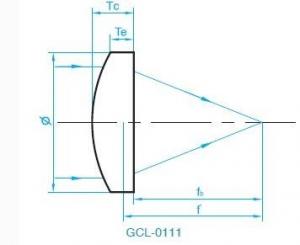 Quality clear quartz glass lens optical plano convex lens  Double convex len for sale