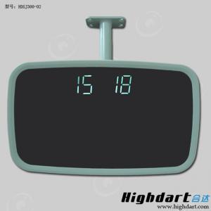 Quality Factory directly bus and coach digital inside mirror item#HDSJ300-02  VFD rearview mirror inside clock for sale