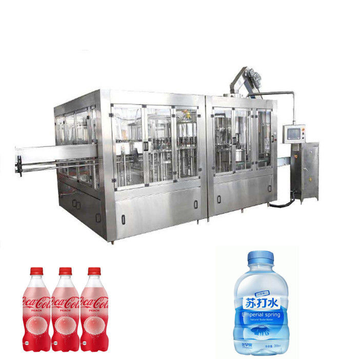 Quality Automatic Carbonated Beverage Bottling Equipment For Carbonated Water / Soda Water for sale