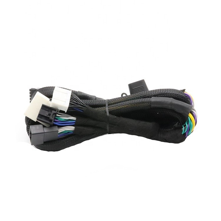 Quality Automotive Electronic Wire Harness With Mini Waterproof Fuse Box 18AWG Cable for sale