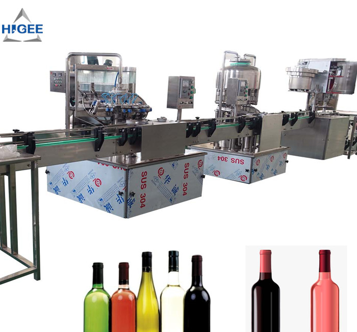 Quality Alcohol Carbonated Drink Filling Machine Line For Vodka Whisky GIN Sealing for sale