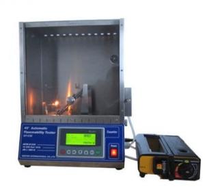 Quality ASTM D1230,FTMS191-5908, CFR 16-1610, CALIF TB117 45 Degree Automatic Textile Flammability Tester for sale