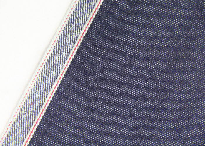 Quality Soft Lightweight Denim Fabric , Jackets Cotton Polyester Spandex Denim Fabric for sale