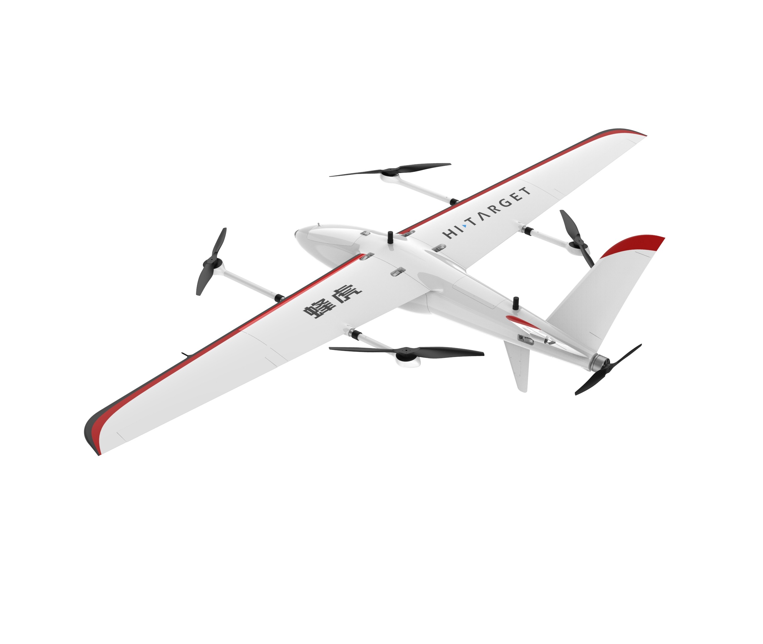 Quality Max Payload 10kg FengHu VTOL Fixed Wing UAV Drone 75-100km/H Speed for sale