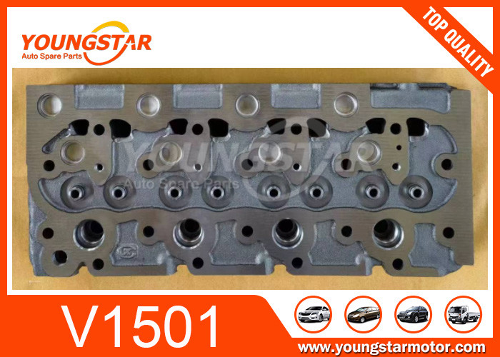 Quality 15401-03040 Casting Iron Engine Cylinder Head For KUBOTA V1501 for sale