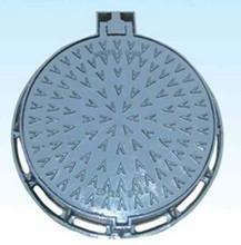 Quality 650x510x100 mm ductile iron  manhole cover EN124 D400 for sale