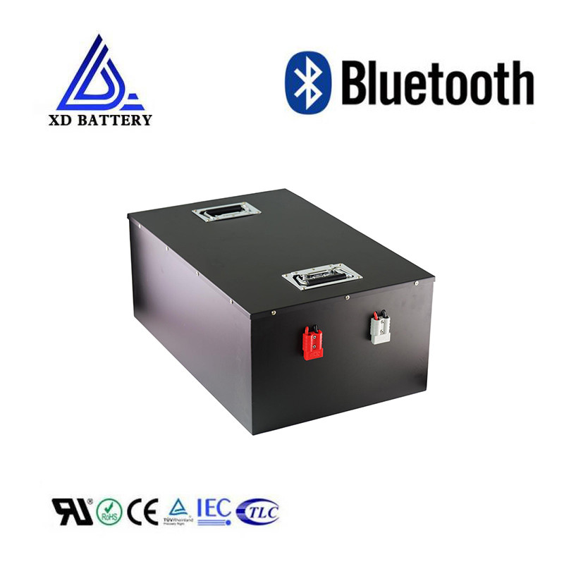 Quality Deep Cycle Bluetooth 48v 150ah Lithium Ion Battery OEM/ODM XD For Traffic for sale