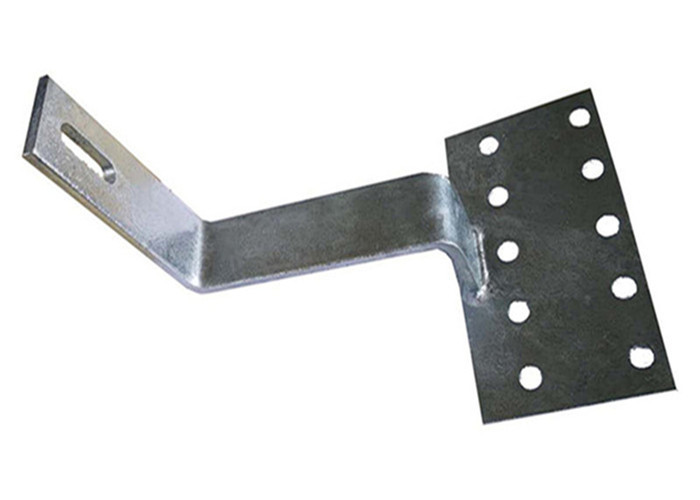 Quality 5mm Q345 Welding Metal Stamping Service Solar Bracket for sale