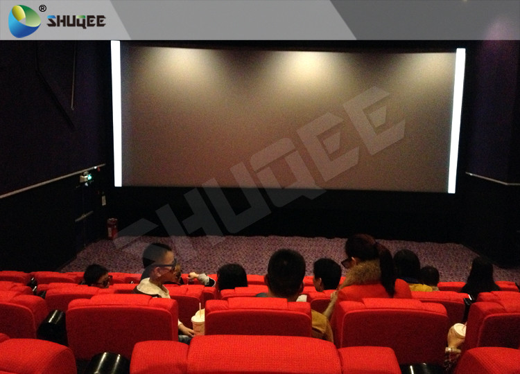 Quality High Class Sound Vibration Cinema With 2K Projector Silver Screen for sale