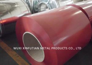 Quality PPGI Roof Sheet Prepainted Galvanized Steel Coil Color Blue / Red / Green for sale