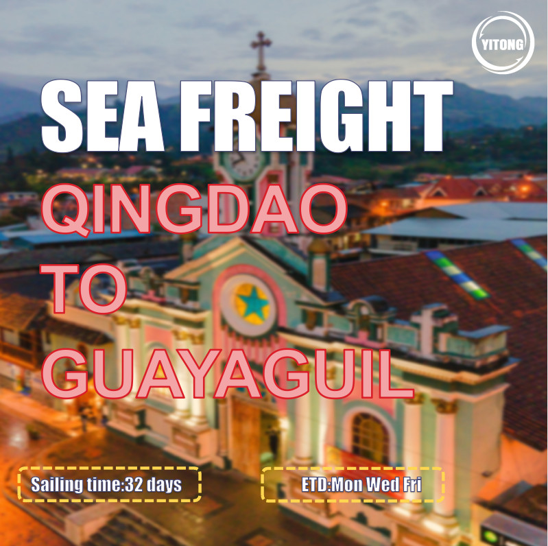 Qingdao To Ecuador South America International Sea Freight Shipping 32 Days