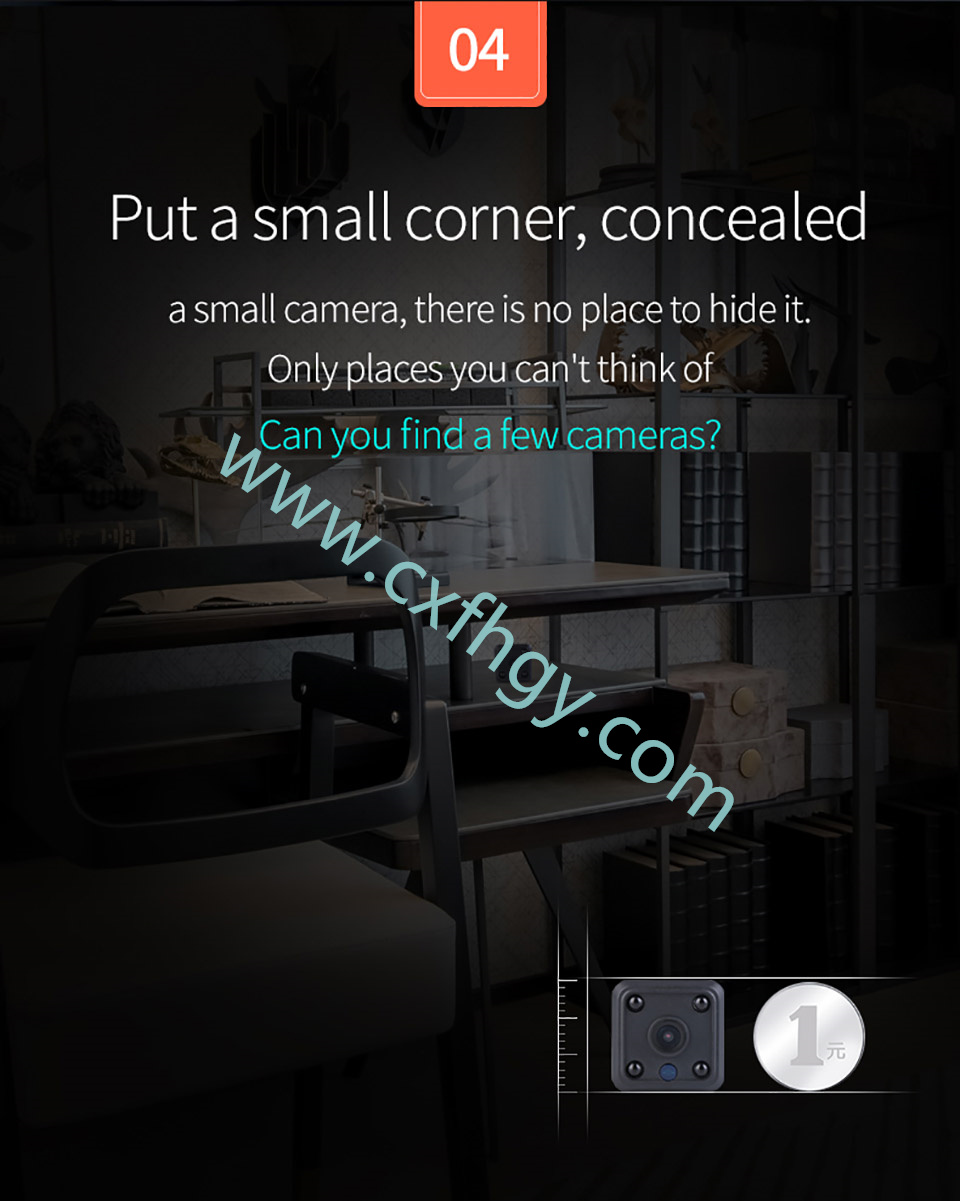 IP Camera Mini Camera Baby Wifi HD 1080P Night Vision Camcorder Motion DVR Motion Detection CMOS Sensor Recorder Camcord