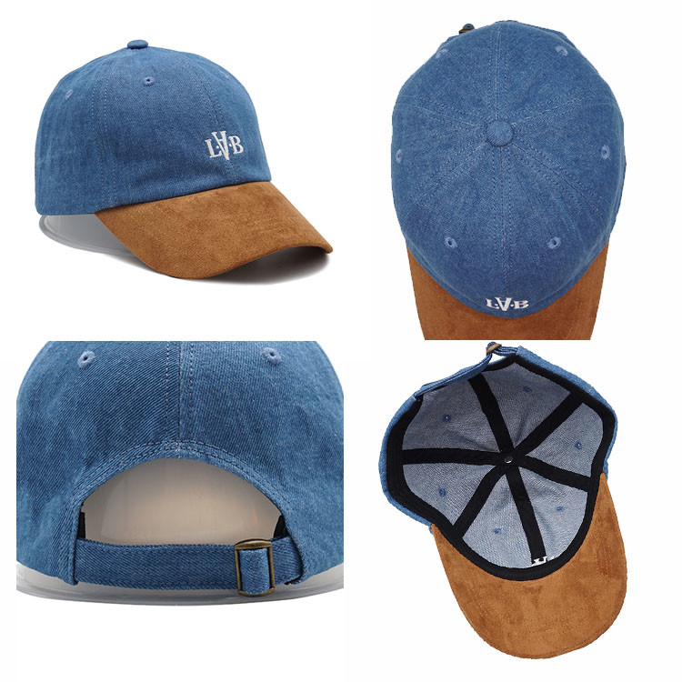 Quality Vintage 100% Cotton Washed Baseball Cap Adjustable Size，Classic Low Profile Plain Retro Unisex Dad Hat for sale