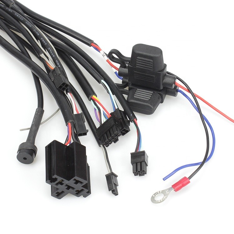 Quality Black Industrial Wire Harness , Universal Wire Harness For Home Appliances for sale