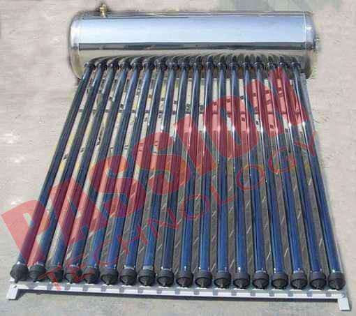 Buy Automatic Solar Water Heating System , Black Pipe Solar Water Heater Multi Purpose at wholesale prices