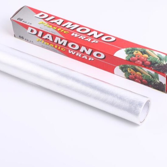 Quality Customized Family Use Strong 30cm 10m Food Wrap Film PE Cling Anti Puncture for sale