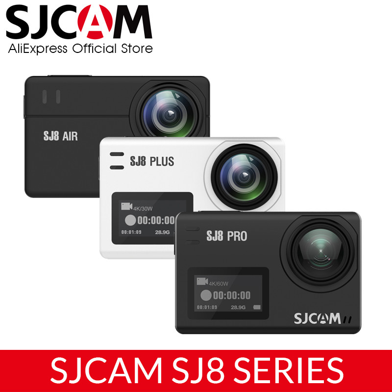 Buy cheap SJCAM SJ8 Series SJ8 Pro SJ8 Plus SJ8 Air 1290P 4K 60fps Action Camera WIFI from wholesalers