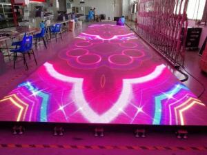 Quality SMD3535 Dance Floor LED Display P8.928 Aluminum Cabinet for sale