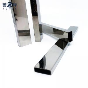 Quality 0.9MM Thickness SS430 Stainless Steel Rectangular Pipe 4*8 Inch Stove Pipe 6K for sale