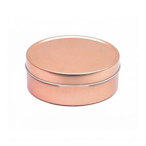 Quality Scented Soy Wax Aluminum metal Mini Tin Candles For Votive Tealight 3oz for sale