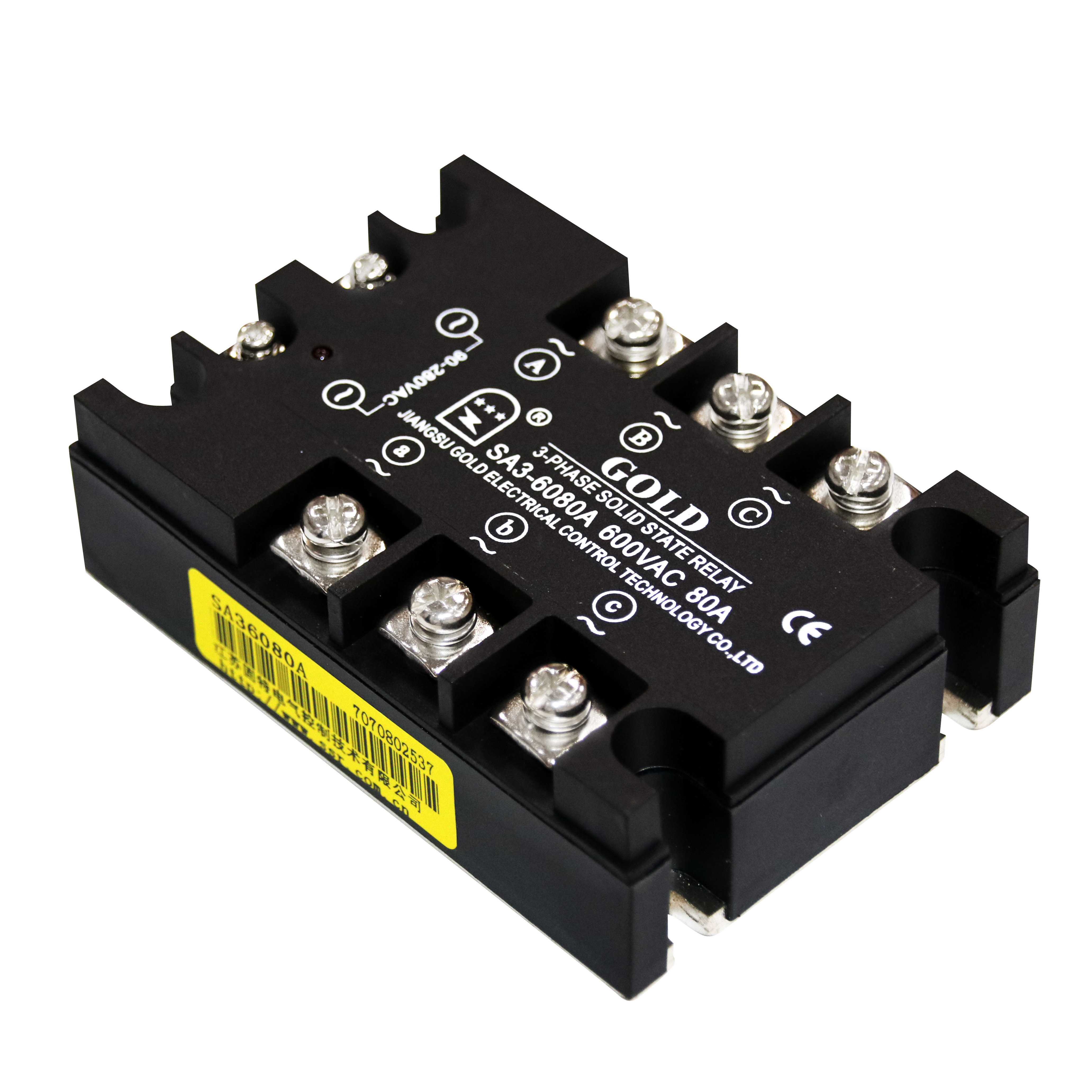 Buy cheap 3 Phase SSR Relay 24vdc 20a from wholesalers