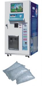 Quality Pure Ice Vendor Machine / Vending Machine 24 Hour ICE Automatic Ice Bagging Machine for sale